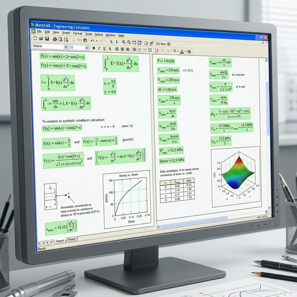 MathCAD Engineering Calculations